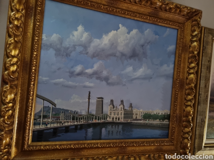Arte: Puerto de Barcelona de DOMENECH. - Foto 1