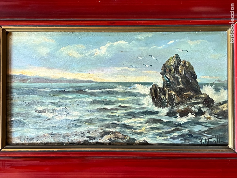 Arte: &Oacute;LEO SOBRE TABLEX DE ANTONIO MUNILLA - Foto 2