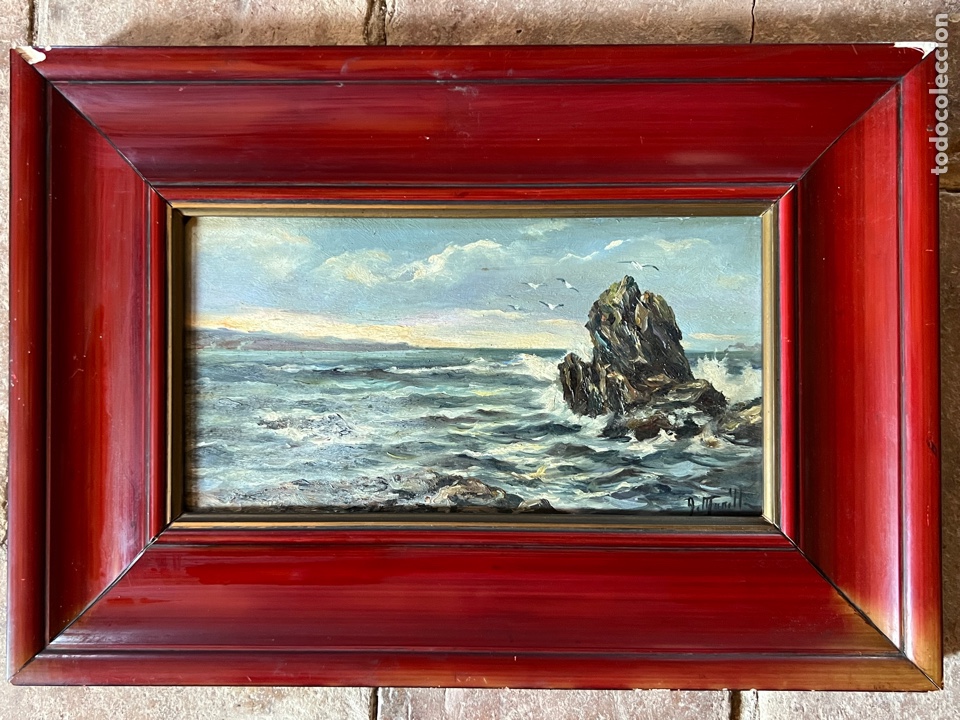 Arte: &Oacute;LEO SOBRE TABLEX DE ANTONIO MUNILLA - Foto 1
