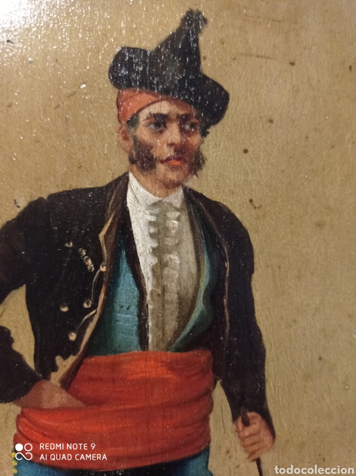 Arte: Jos&eacute; flores oleo sobre tabla - Foto 5