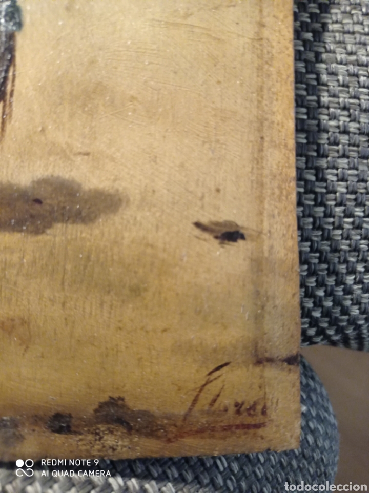 Arte: Jos&eacute; flores oleo sobre tabla - Foto 6