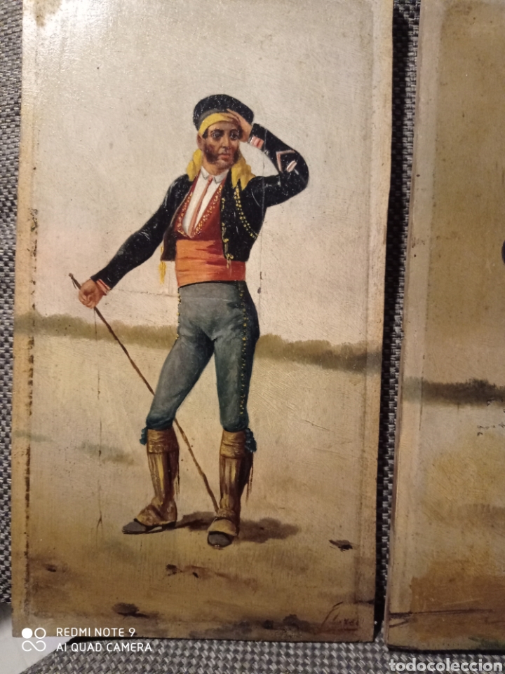 Arte: Jos&eacute; flores oleo sobre tabla - Foto 10