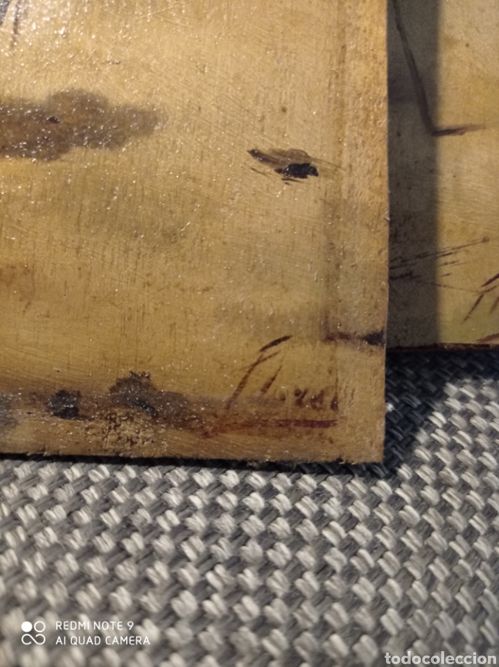 Arte: Jos&eacute; flores oleo sobre tabla - Foto 11