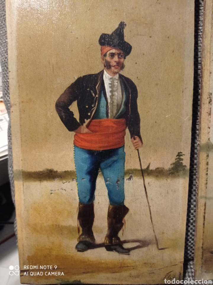 Arte: Jos&eacute; flores oleo sobre tabla - Foto 15