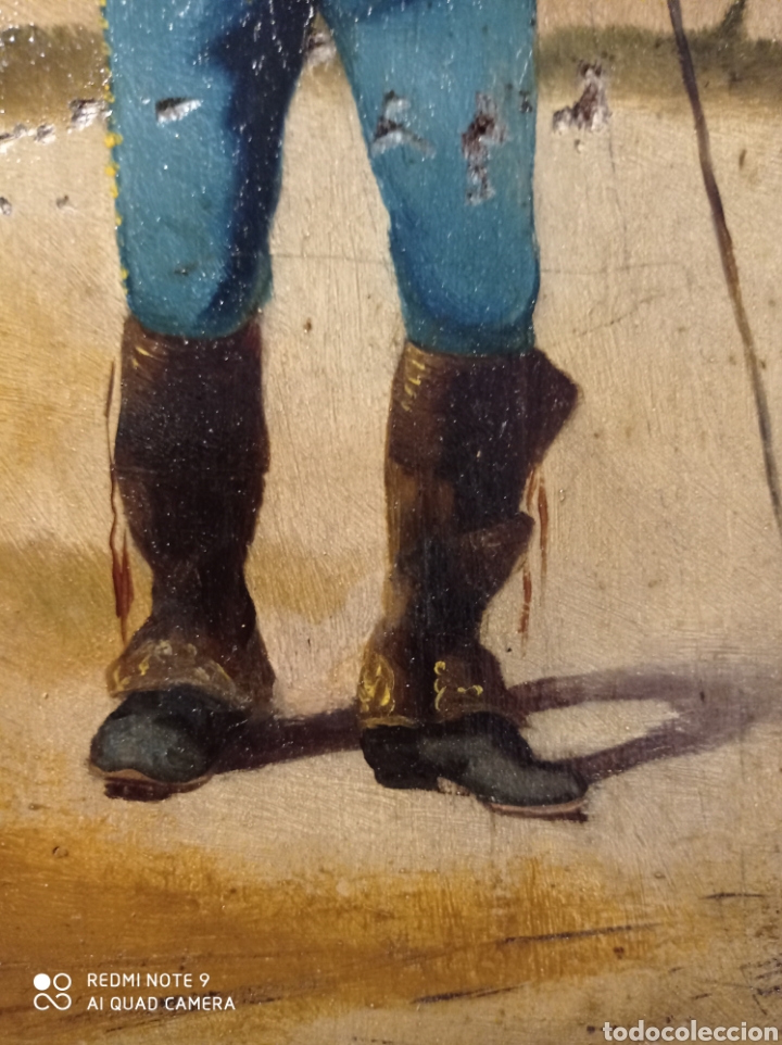 Arte: Jos&eacute; flores oleo sobre tabla - Foto 16