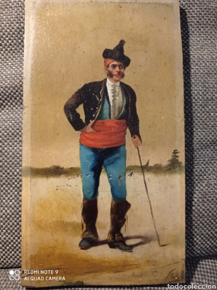 Arte: Jos&eacute; flores oleo sobre tabla - Foto 17