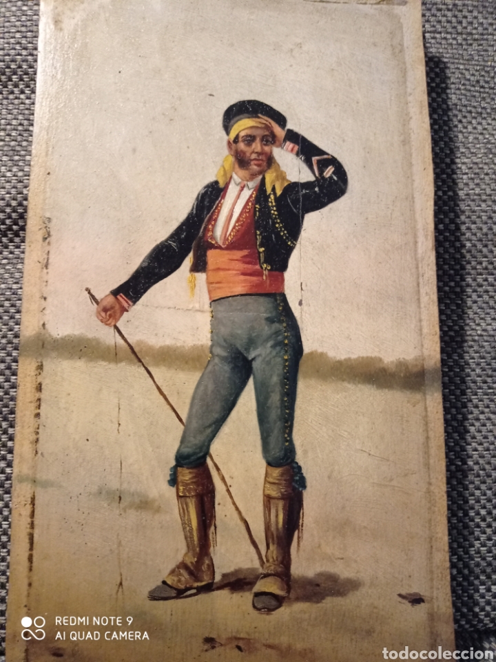 Arte: Jos&eacute; flores oleo sobre tabla - Foto 2