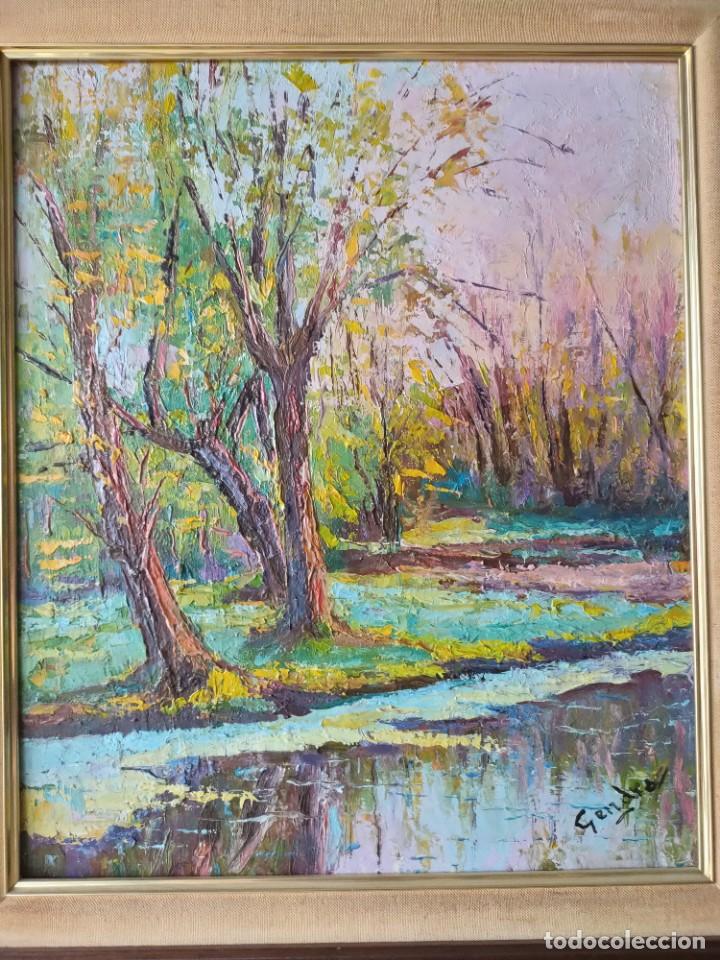 Arte: Jaume Gendra &oacute;leo sobre tabla - Foto 1
