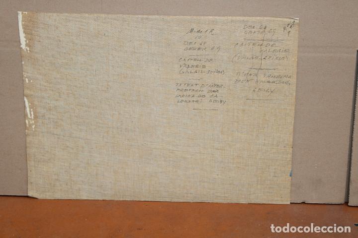 Arte: ANONIMO. OLEO SOBRE TELA. CASTILLO - Foto 4
