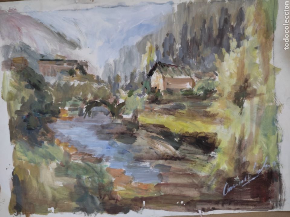 Arte: Paisaje impresionista ( original )