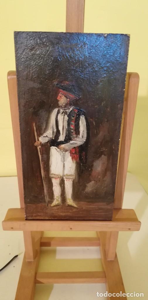 Arte: PASTOR. &Oacute;LEO SOBRE TABLA - Foto 1
