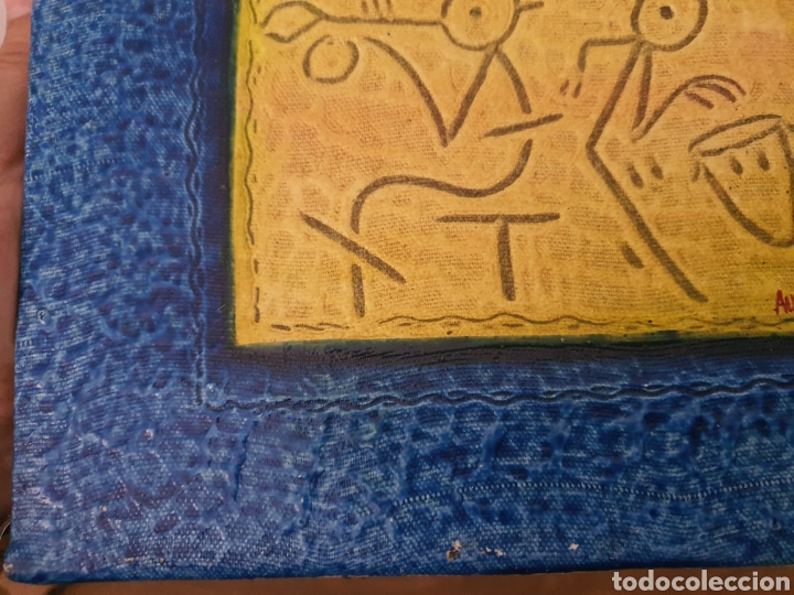 Arte: pintura firmada auguste. - Foto 3