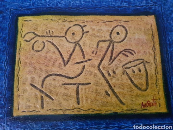 Arte: pintura firmada auguste. - Foto 6