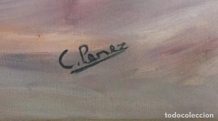 Arte: &Oacute;leo sobre lienzo C.Perez - Foto 3