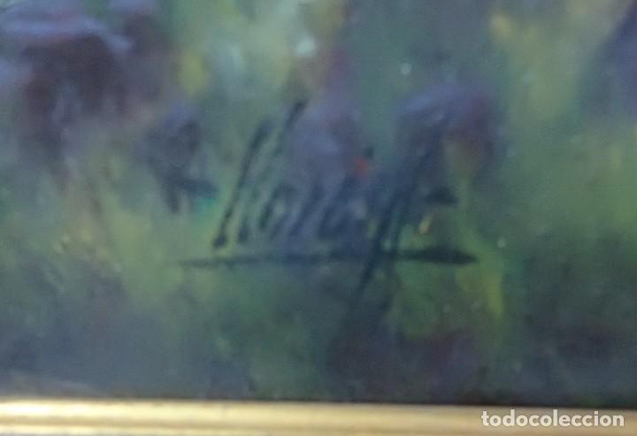 Arte: &Oacute;leo sobre tabla llorent - Foto 3