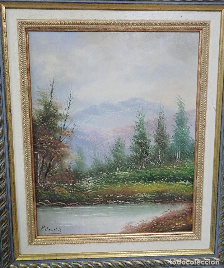 Arte: &Oacute;leo sobre lienzo V.Sanch&iacute;s - Foto 2