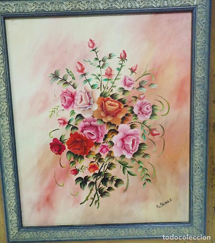 Arte: &Oacute;leo sobre lienzo C.Perez - Foto 2