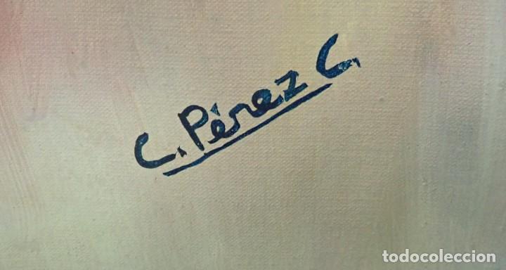 Arte: &Oacute;leo sobre lienzo C.Perez - Foto 3