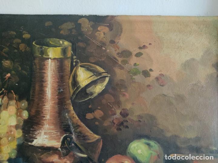 Arte: Cuadro de bodeg&oacute;n al &Oacute;leo firma de Soto - Foto 7