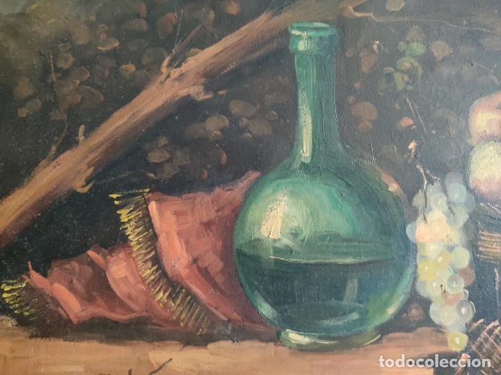 Arte: Cuadro de bodeg&oacute;n al &Oacute;leo firma de Soto - Foto 11