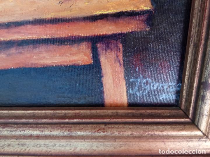 Arte: Cuadro &oacute;leo cesta de peras bodeg&oacute;n - Foto 4