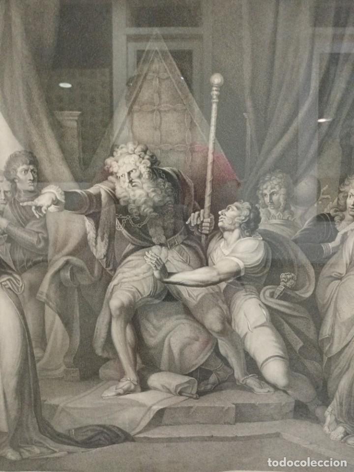 Arte: Grabado escena de Shakespeare - Foto 2