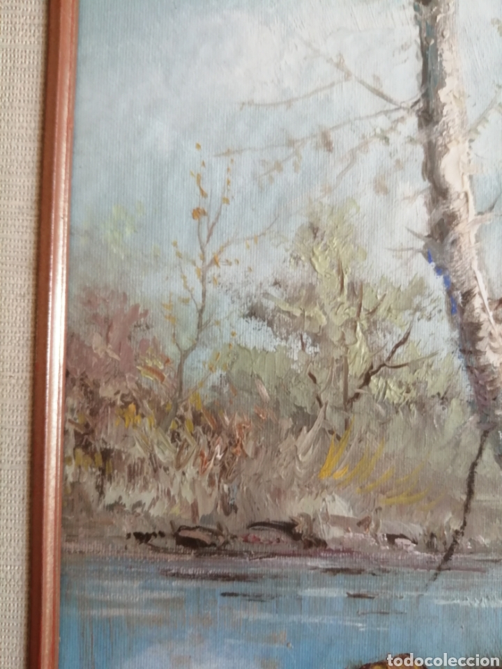 Arte: Florence Est&eacute;. &Oacute;leo sobre lienzo enmarcada de &eacute;poca. - Foto 6