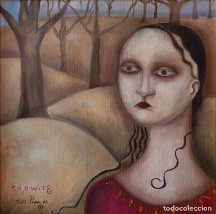 Arte: &rdquo;SNOW WHITE&rdquo;, PINTURA AL &Oacute;LEO - Foto 1