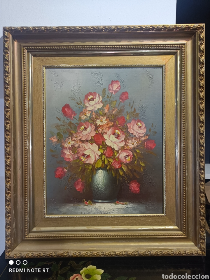 Arte: S.Barton.&rdquo;Bodeg&oacute;n Flores&rdquo;. - Foto 1