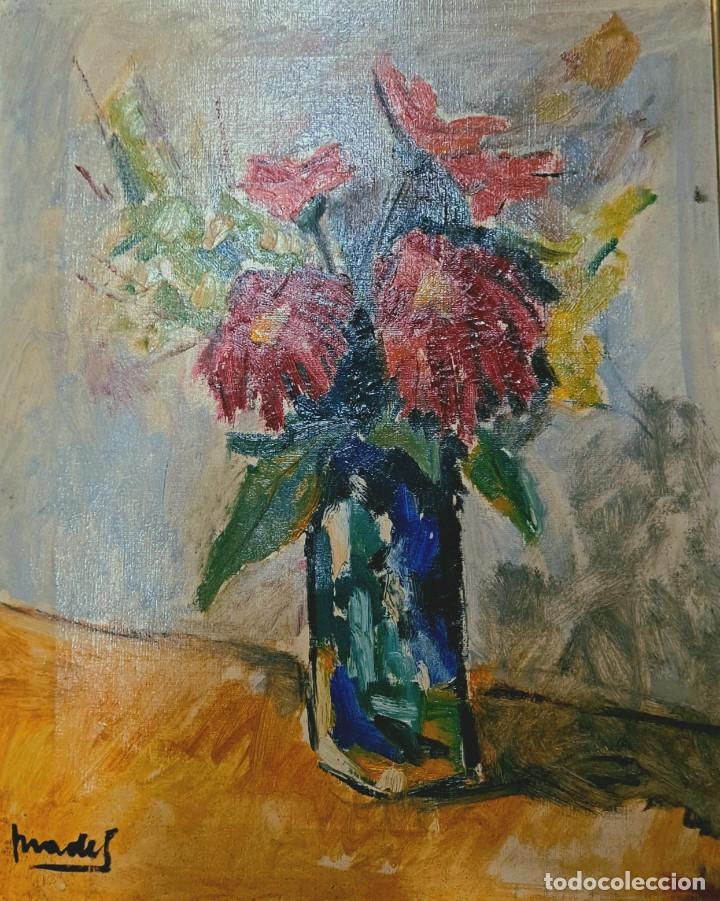 Arte: &rdquo; FLORES&rdquo; OLEO , LUIS PRADES - Foto 1