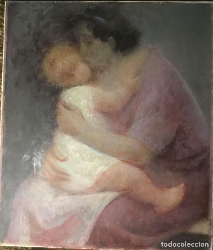 Arte: &Oacute;leo/lienzo. Rafael Argel&eacute;s. &ldquo;Maternidad&rdquo; - Foto 2
