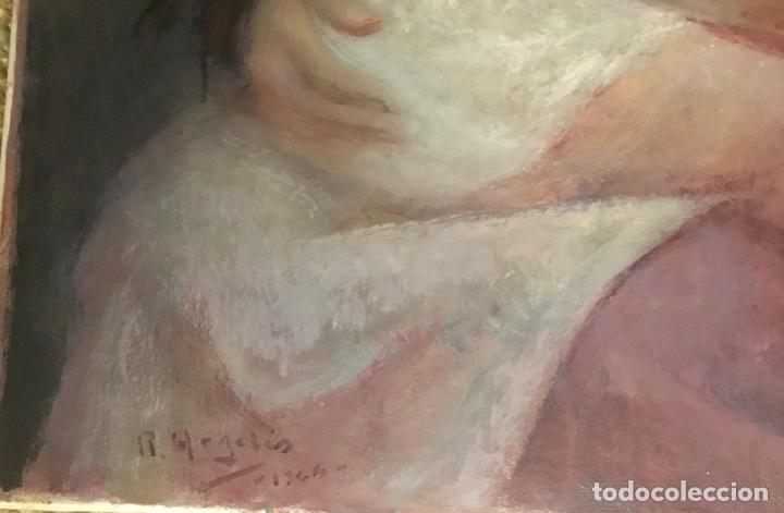 Arte: &Oacute;leo/lienzo. Rafael Argel&eacute;s. &ldquo;Maternidad&rdquo; - Foto 3