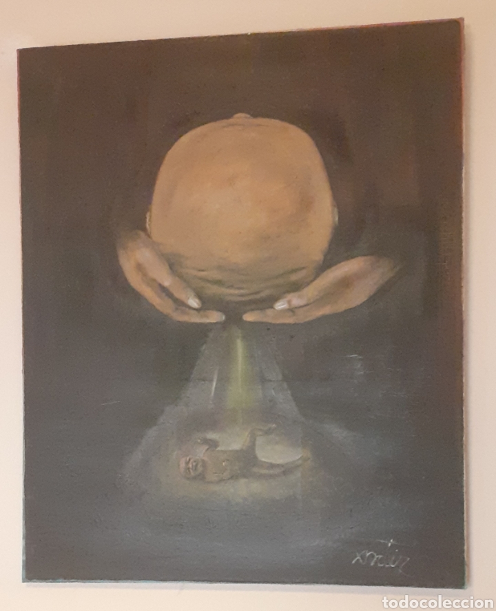 Arte: Reencarnaci&oacute;n. &Oacute;leo sobre lienzo 73x60 - Foto 3