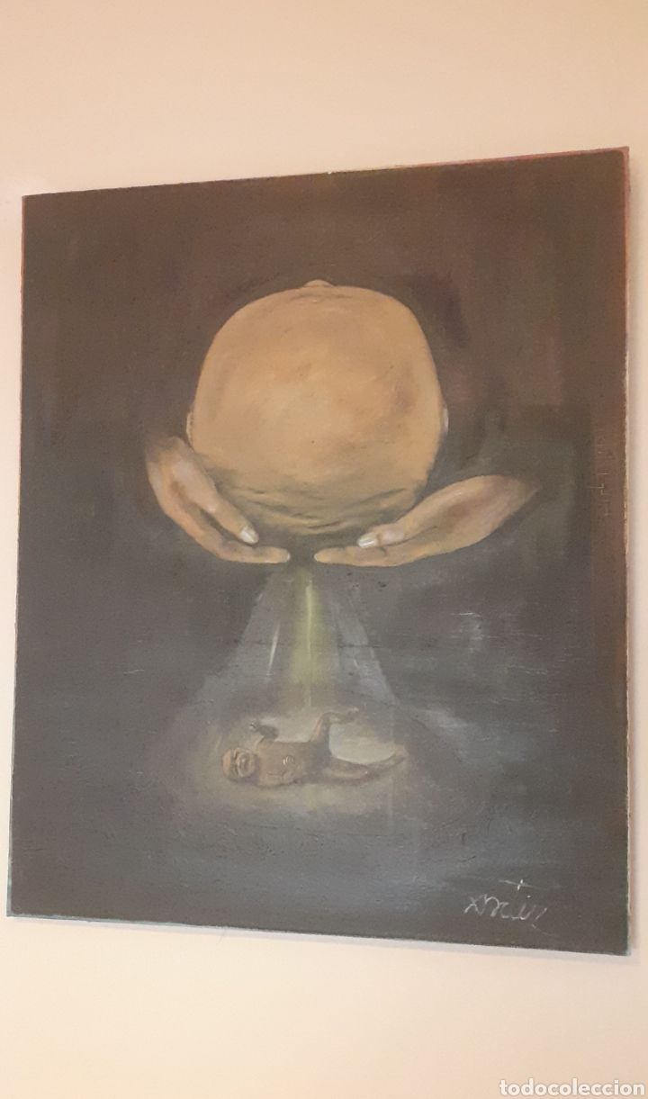 Arte: Reencarnaci&oacute;n. &Oacute;leo sobre lienzo 73x60 - Foto 4