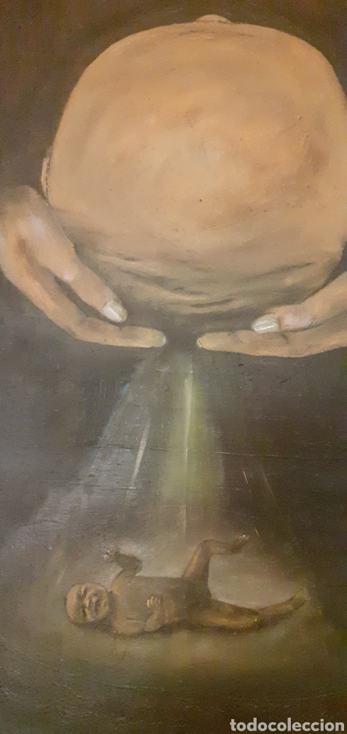 Arte: Reencarnaci&oacute;n. &Oacute;leo sobre lienzo 73x60 - Foto 1