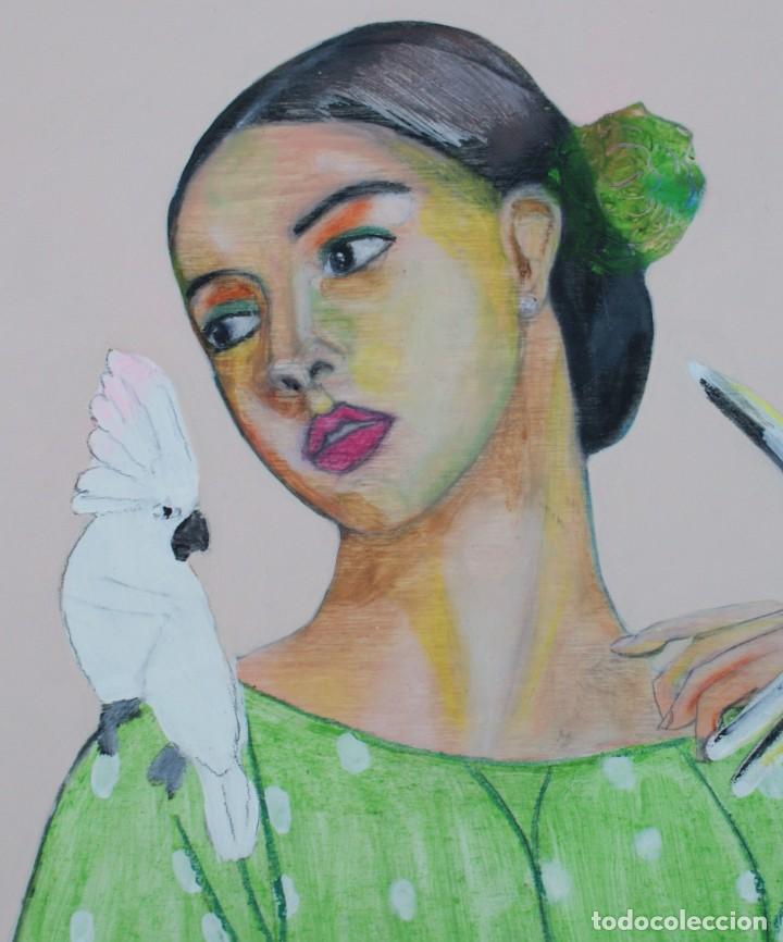 Arte: cuadro tabla 29,8 x 19,7 cm - Foto 2