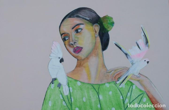 Arte: cuadro tabla 29,8 x 19,7 cm - Foto 5