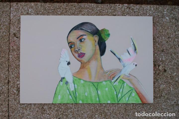 Arte: cuadro tabla 29,8 x 19,7 cm - Foto 8