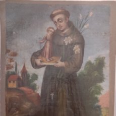 Art: ESCUELA ESPAÑOLA S. XVIII. SAN ANTONIO DE PADUA. Lote 360681100