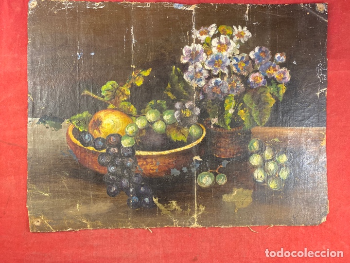 Arte: ANTIGUO BODEG&Oacute;N DE UVAS - Foto 1