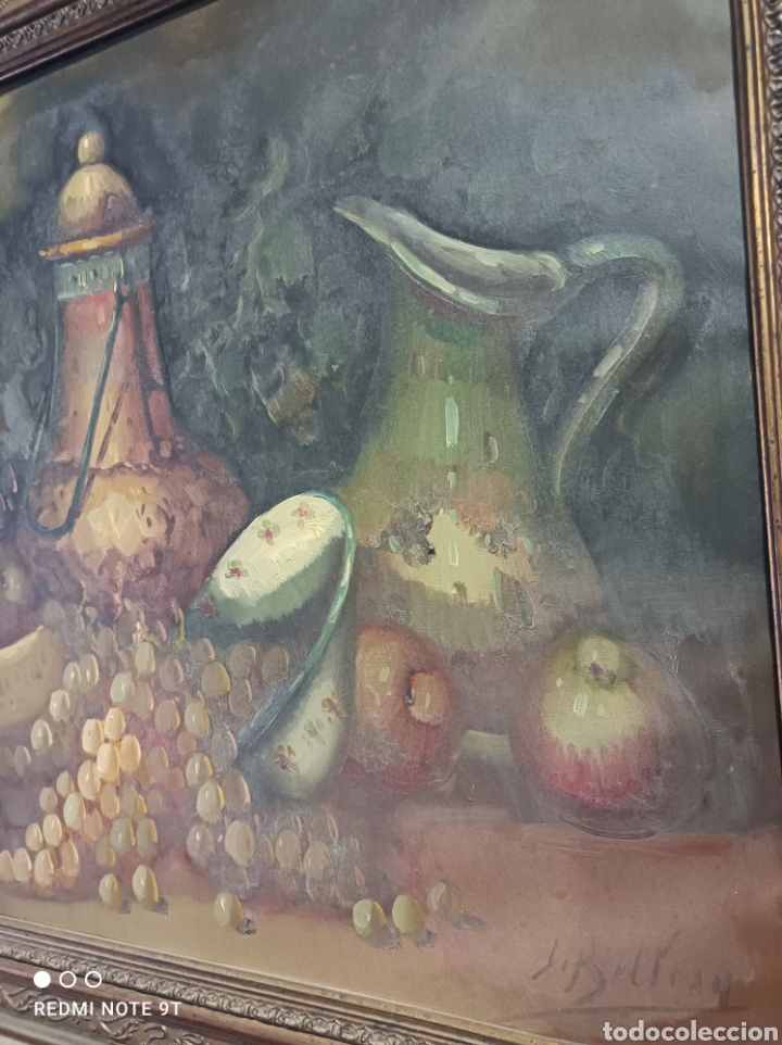 Arte: Bodeg&oacute;n frutas y jarras.S.XIX. - Foto 3