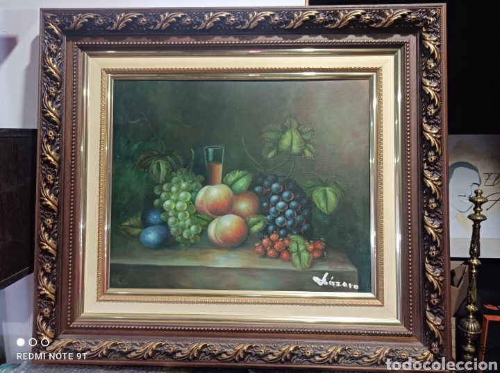 Arte: L&aacute;zaro.&rdquo;Bodeg&oacute;n frutas&rdquo;. - Foto 1