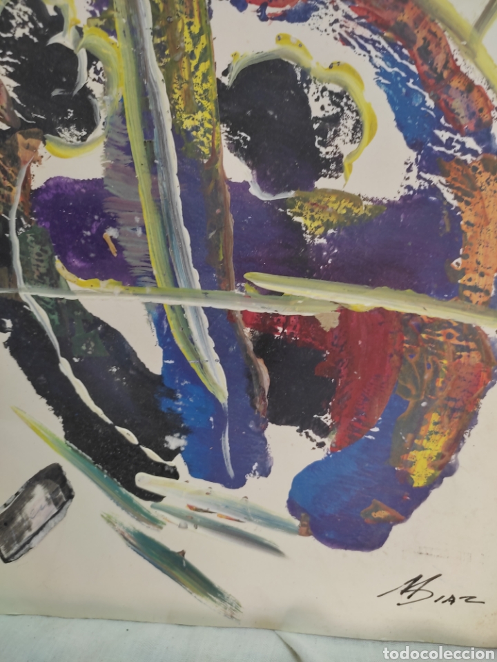 Arte: Cuadro abstracto M D&iacute;az - Foto 7