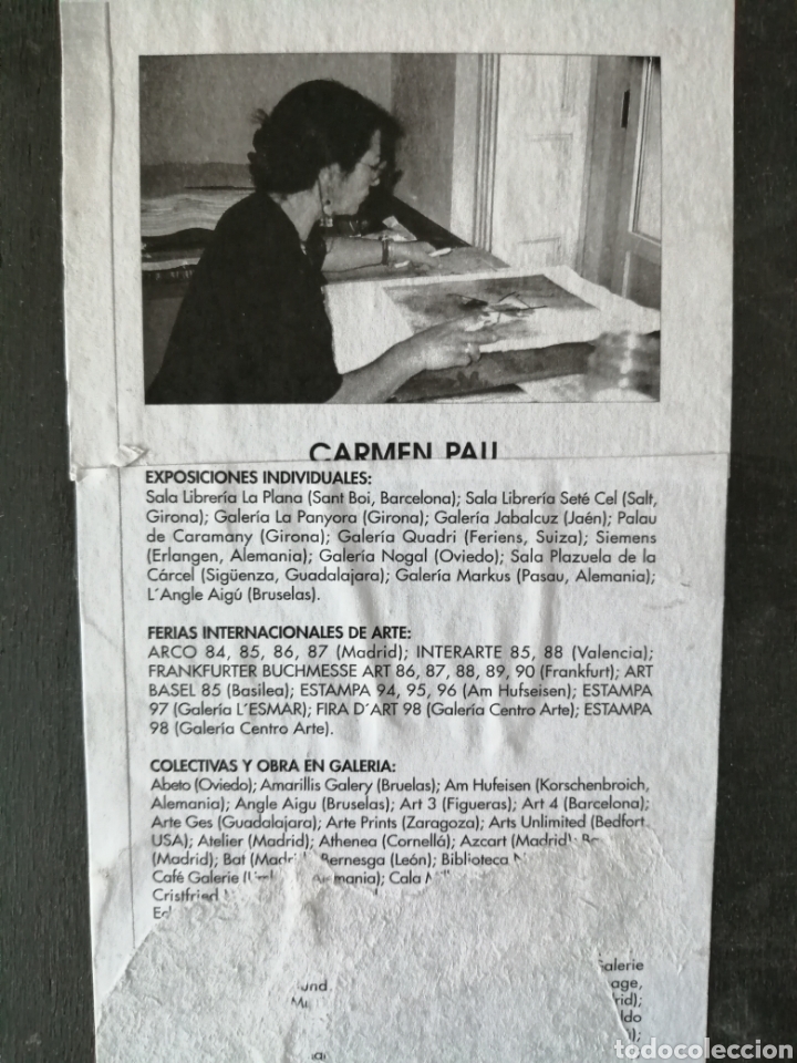 Arte: Carmen Pau. T/M sobre tablex - Foto 6