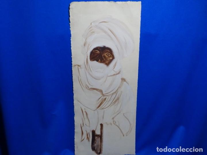 Arte: &Oacute;LEO AFRICANO AN&Oacute;NIMO, TUAREG. - Foto 1