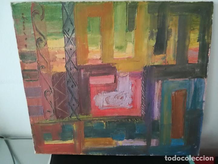 Arte: Pintura al &oacute;leo abstracta - Foto 1