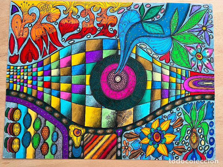 Arte: Toni Kraus , original painting , Villach &Ouml;sterreich , pintura original de 2001 , Sevilla