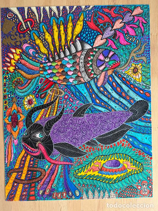 Arte: Toni Kraus , original painting , Villach &Ouml;sterreich , pintura original de 2003 , Sevilla