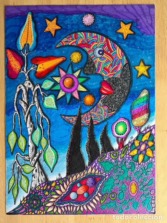 Arte: Toni Kraus , original painting , Villach &Ouml;sterreich , pintura original de 2003 , Sevilla