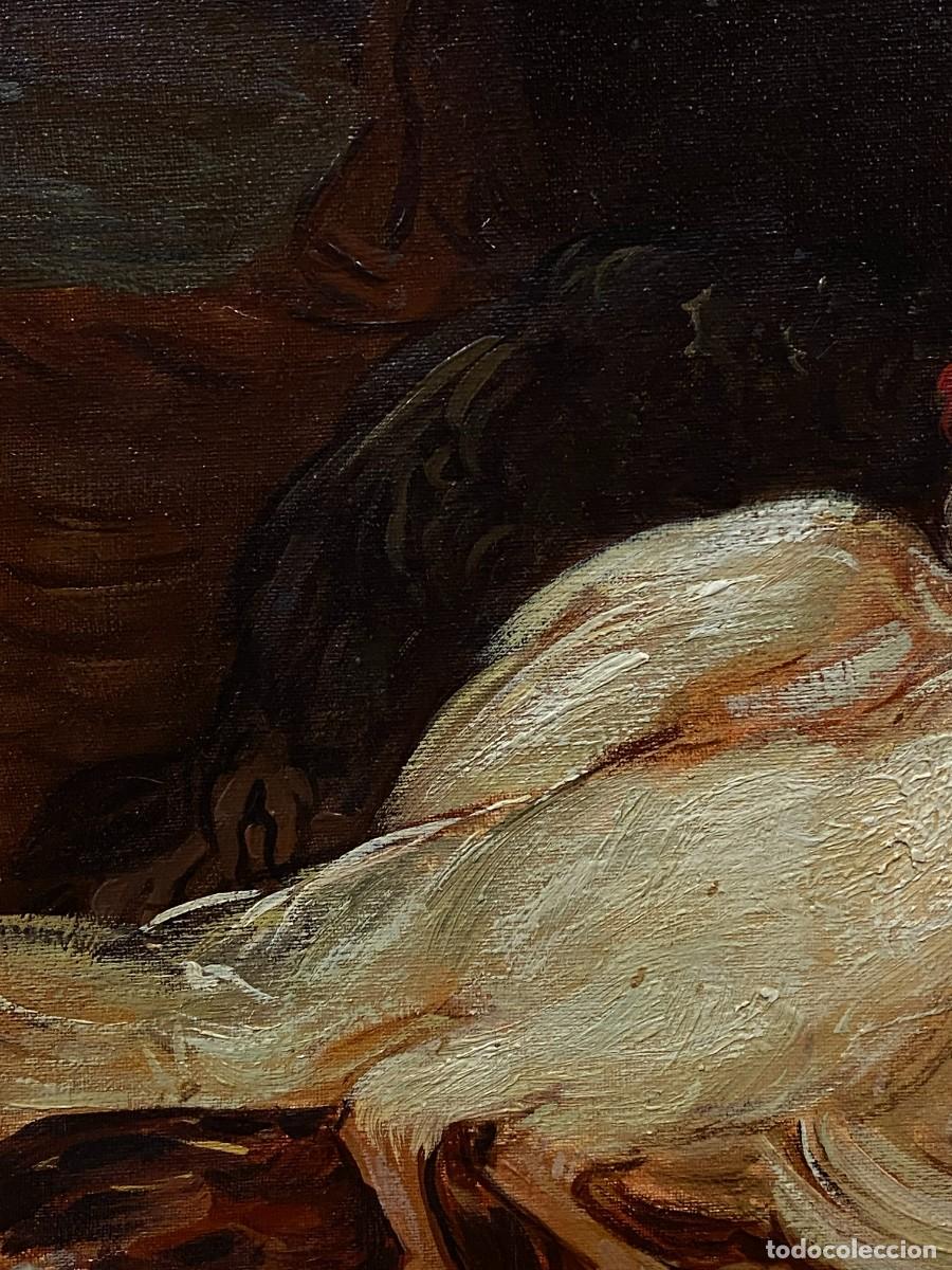 Arte: BODEGON DE AVES, GALLO Y GALLINAS - Foto 6